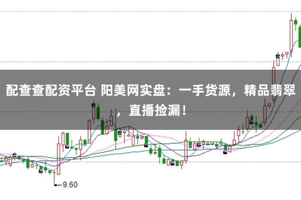 配查查配资平台 阳美网实盘：一手货源，精品翡翠，直播捡漏！